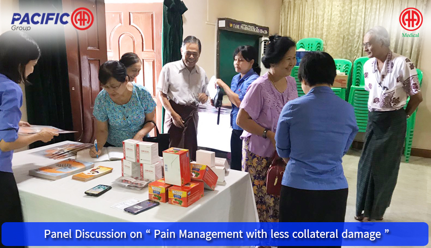 AA Medical Products Ltd , Pacific-AA Group supported and participated the " Panel Discussion on Pain Management with less collateral damage " program