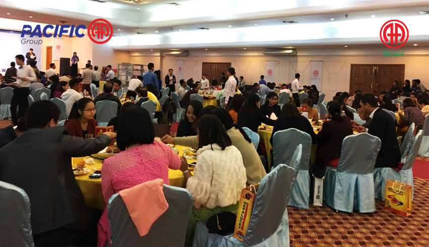 Get-Together Dinner of the 65th Myanmar Medical Conference, organized by Myanmar Medical Association and sponsored by AA Medical Products Ltd and Pacific-AA Group