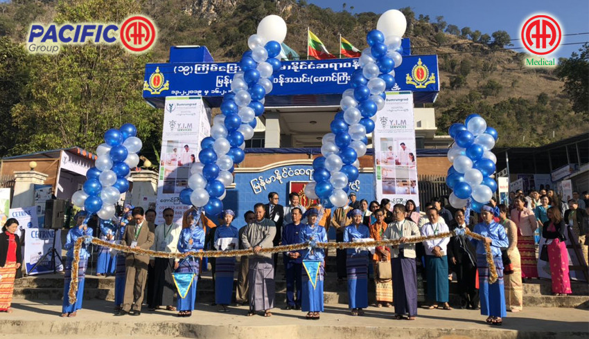 AA Medical Product Ltd participated in the booth display in the 19th Myanmar Medical Conference, which was organized by the Myanmar Medical Association (Taunggyi).