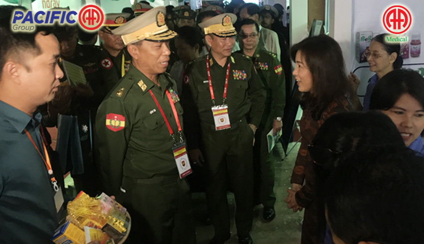 AA Medical Products Ltd and Pacific-AA Group participated as an exhibitor in 26th Myanmar Military Medical Conference